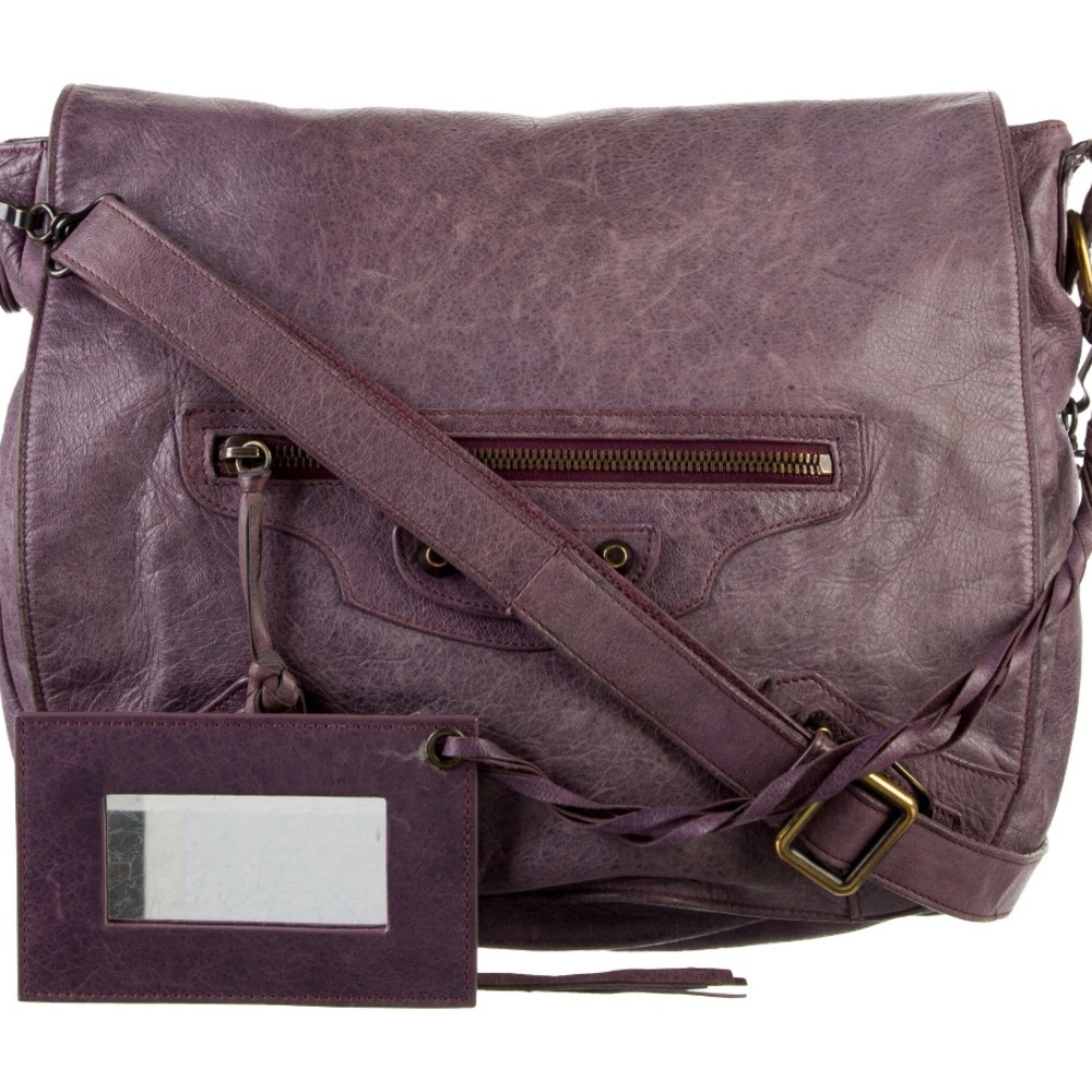 Balenciaga Motocross Classic Folk Bag